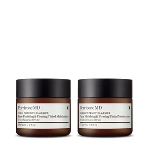 High Potency Face Finishing & Firming Tinted Moisturiser SPF 30 Duo (wert €164.00) - undefined undefined